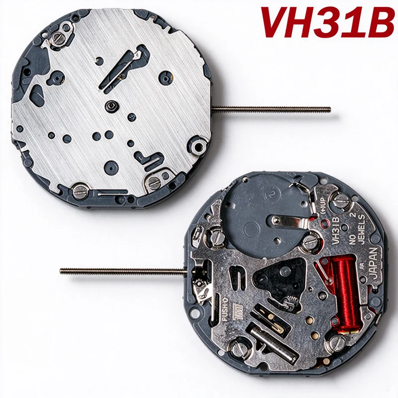 Japan Watch Quartz Movement VH31 Original From Japan Time Module Movement Vh31B 110 ½ Half Ligne Quartz Movement