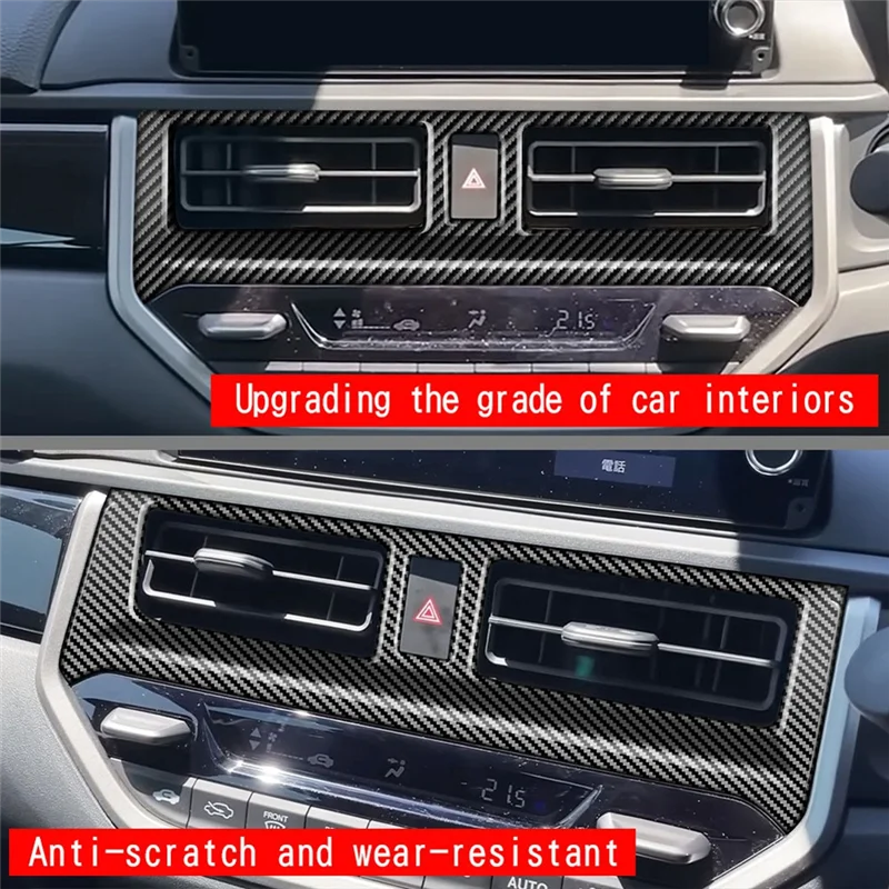 وحدة التحكم في السيارة تكييف الهواء منفذ غطاء إطاري الكسوة لهوندا WRV DG5 سلسلة 2024 النسخة اليابانية RHD