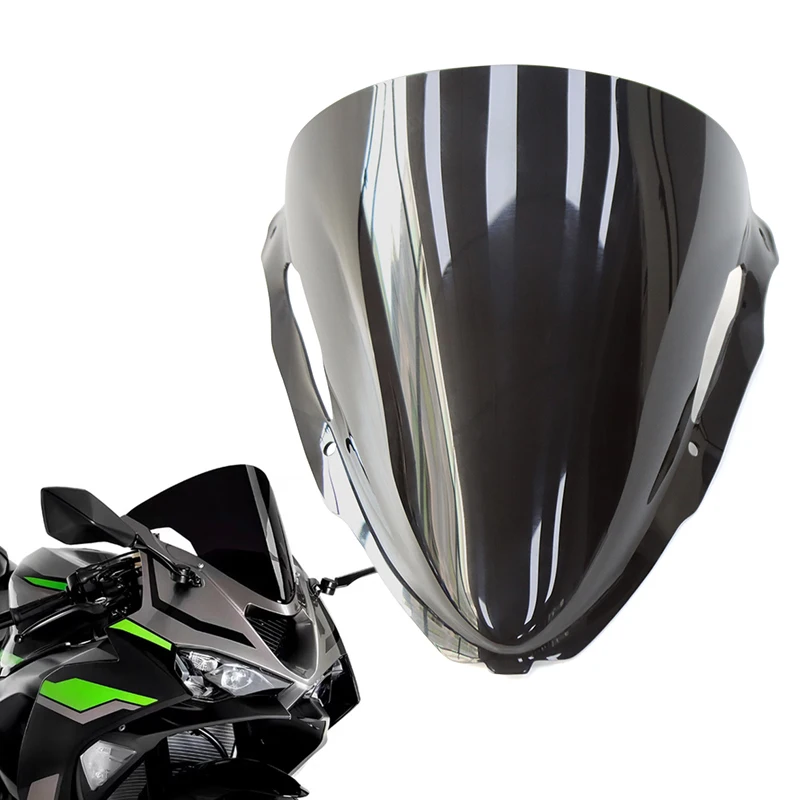 

Motorcycle Accessories Front Windscreen Windshield Wind Deflectors Shield Protector Fit For ZX6R ZX-6R ZX 6R 2024