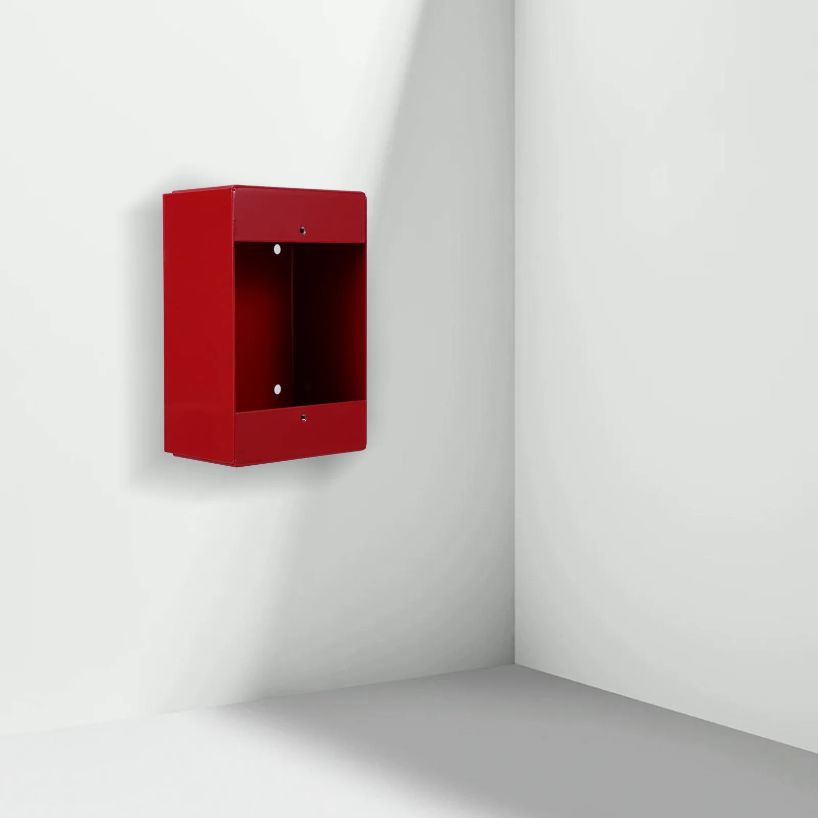 Interruttore di allarme antincendio Scatola inferiore Robusta scatola del punto di chiamata manuale in metallo Pulsante di rilascio uscita di emergenza facile installazione