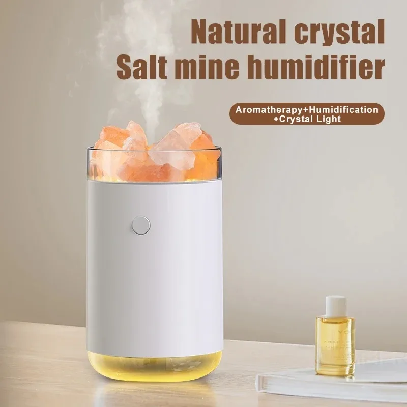 

Colorful Aroma Diffuser Humidifier, Aromatherapy Diffuser & 7 Colors Light Salt Lamp & Ultrasonic Cool Mist Humidifier Auto Shut