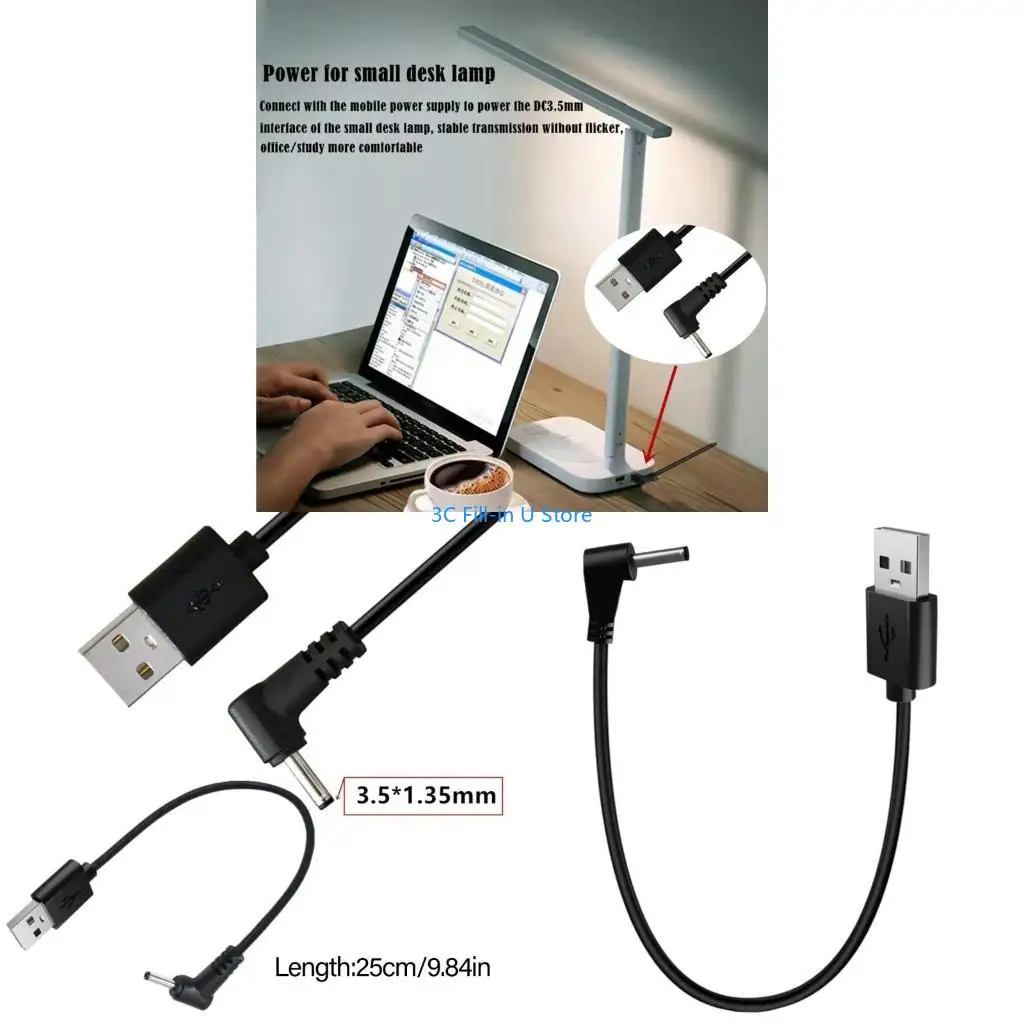G8TA Efficient USB To DC5V Power Cable For Toothbrushes Bluetooth-compatible Speakers