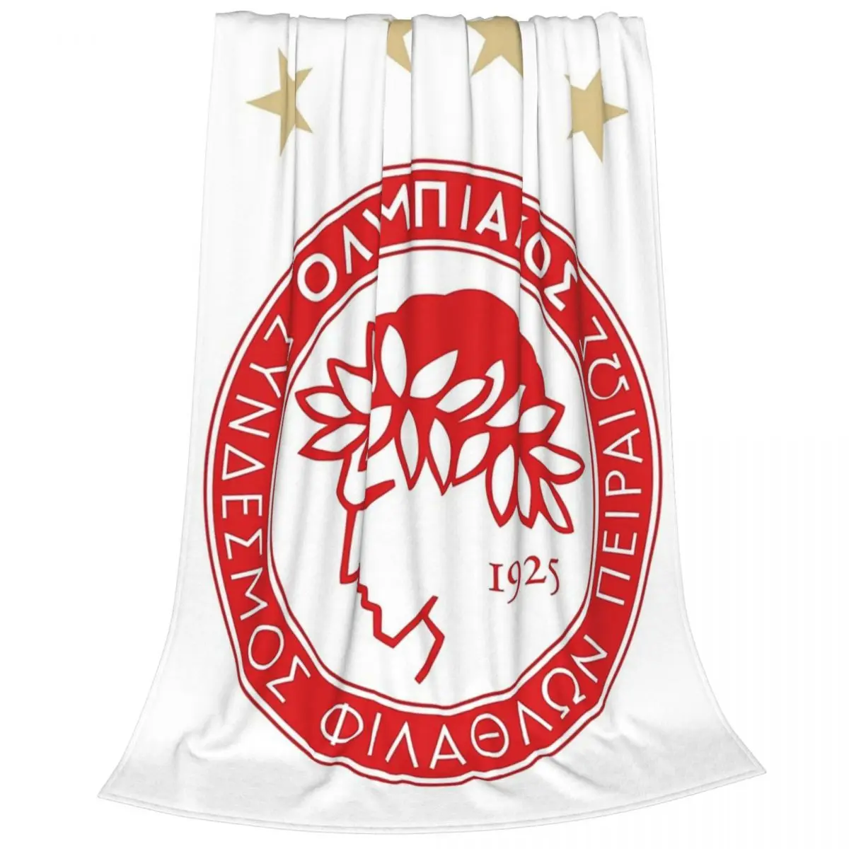 Olympiacos F.C Blanket Flannel Warm Sofa Throw Blankets For Home Bedroom Outdoor Throws Bedspread Quilt