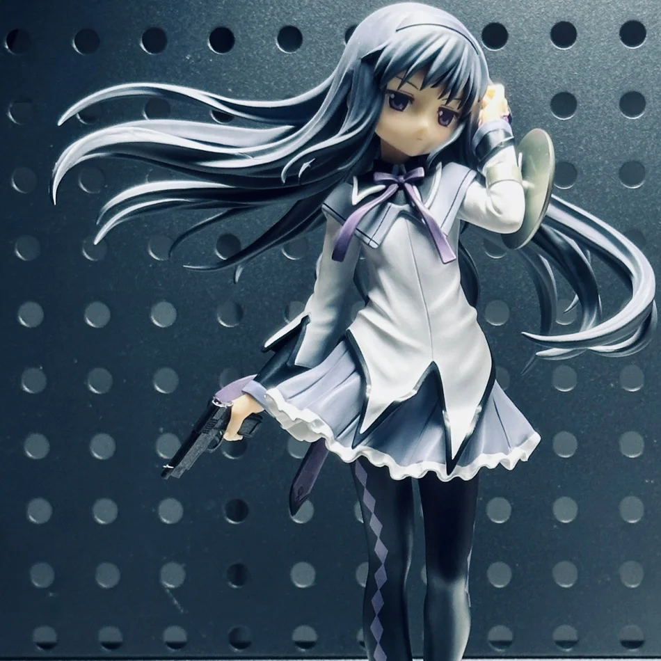 17CM PMMM Magical Girl Anime Figur Kaname Madoka Actionfigur Kawaii Akemi Homura Figurine Niedliche Loli Sammlerfigur Modell Spielzeug