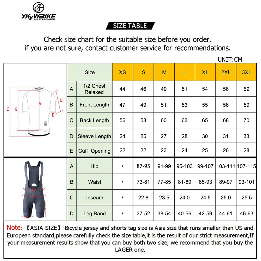 YKYWBIKE Men's Cycling Jersey Set classic MTB Cycling Bib Shorts Kit Reflective Bike Clothes Bicycle Maillot Cycling Clothing - Image 6