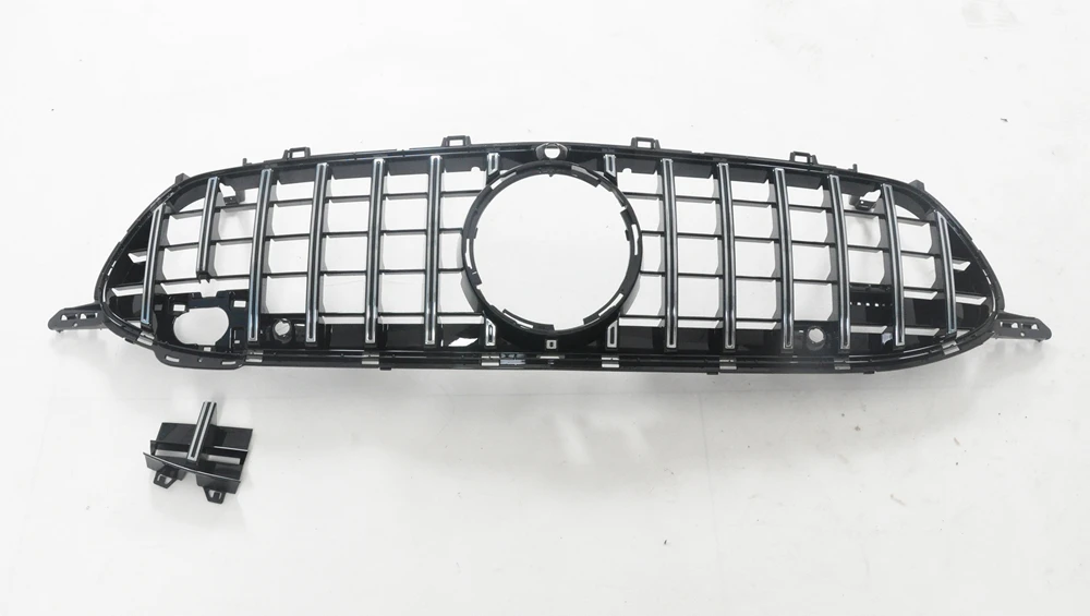 Front Grille Racing Grill Hood Mesh Grid For Mercedes Benz GT 63 53 4 Door 2018 2019 2020