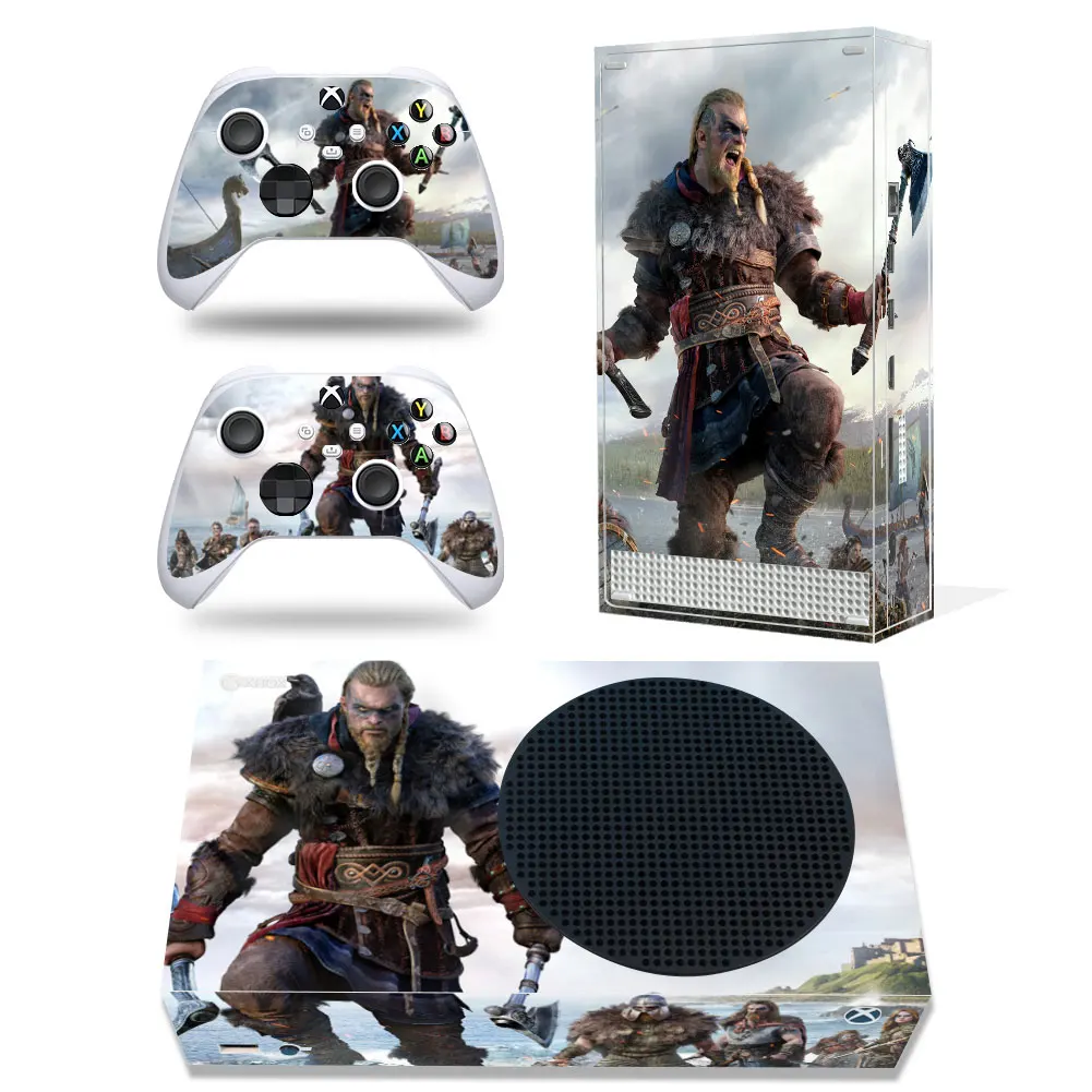 VALHALLA GAME Xbox series S Skin Sticker Decal Cover Xboxseriess Vinyl XSS Skin Console and 2 Controllers