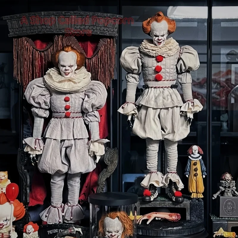 

In Stock 45467 Clown Horror Character 2017 Ultimate 7-Inch Action Figure Collectible Model High Quality Trendy Toy Gift