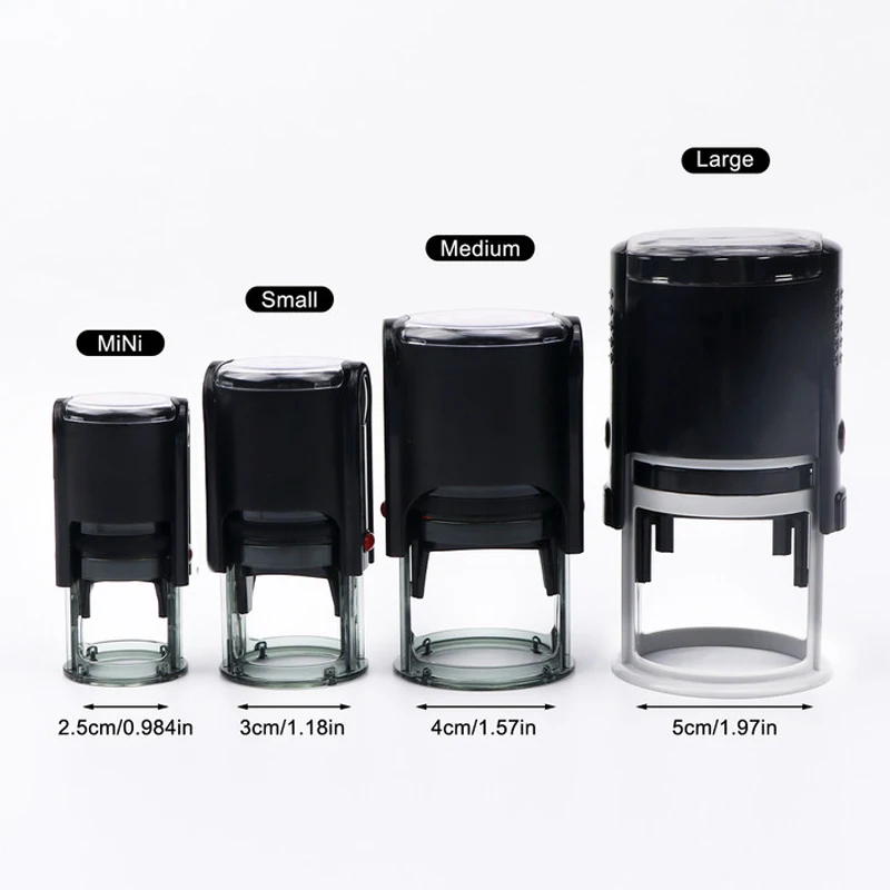Custom Logo Self Inking Stamp, Personalized Signature Stamp Self-Inking Stamps Teacher Stamper for Classroom and School