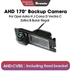 Srnubi-Caméra de recul Full HD AHD pour Opel Astra H, J, Corsa D, Vectra C, Zafira B, Buick Regal, 1920x1080P, objectif fisheye 170 résistant