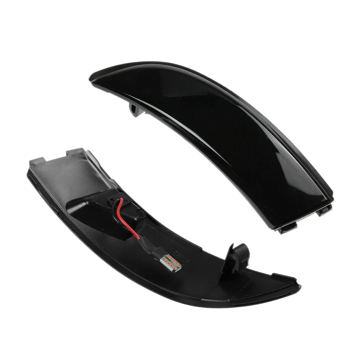 for Ford Fiesta 08-17 Flowing Turn Signal Light LED Side Wing Rearview Mirror Dynamic Indicator Blinker Repeater