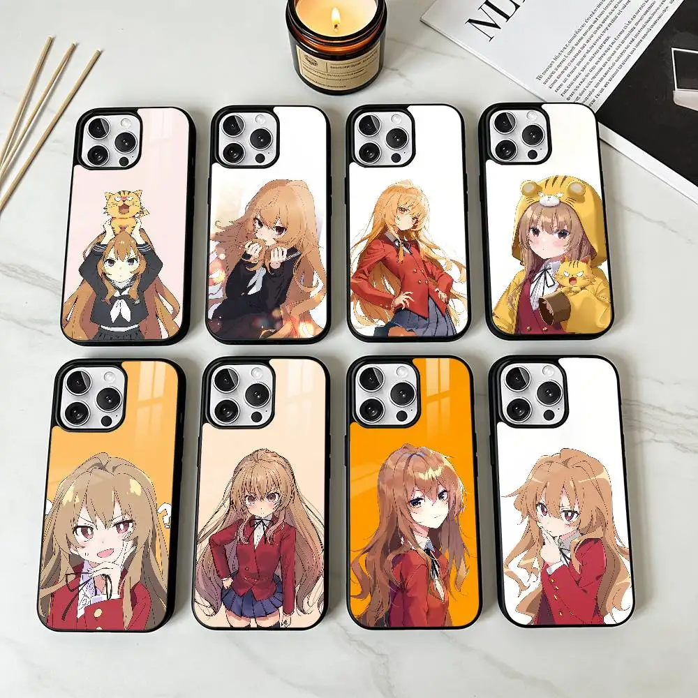 

T-Taiga A-Aisaka Toradora Phone Case For iPhone 14,16,15,13,17,12,Plus,Pro,Max Magnetic For Magsafe Frosted Cover