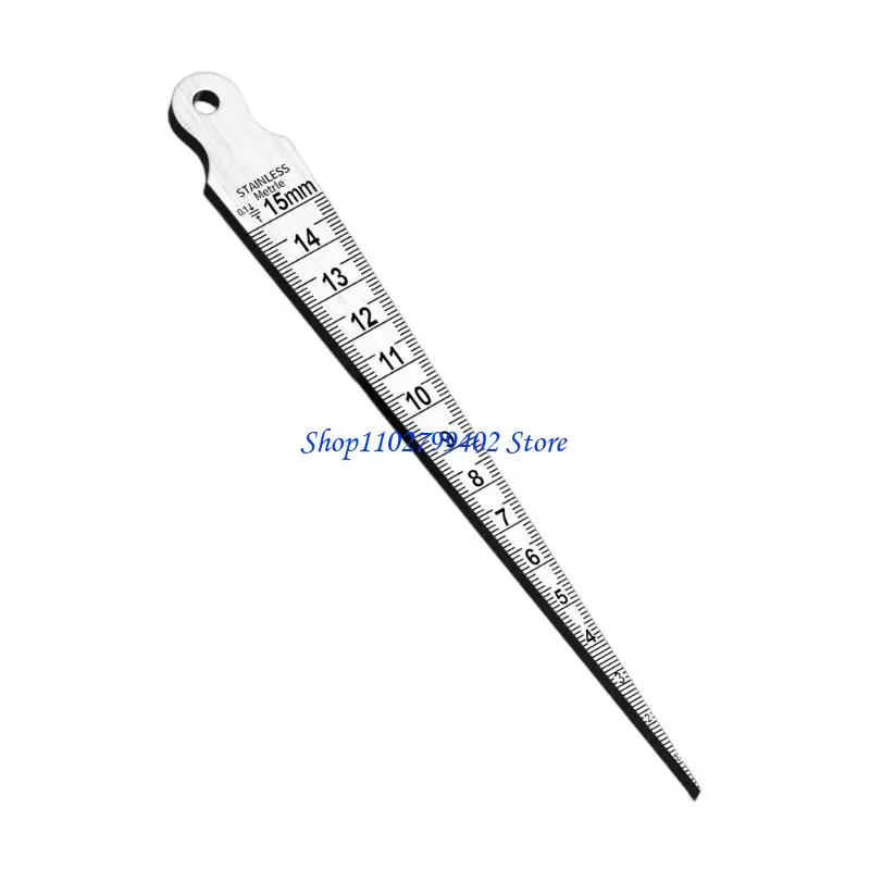 547F Precisions Tapers Gauges Steel Double Scale Narrow Space Measurement