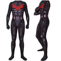 Bat man Beyond Cosplay Costume 3D Printed Spandex Superhero Zentai Bodysuit Jumpsuits halloween costume for Adult Kids