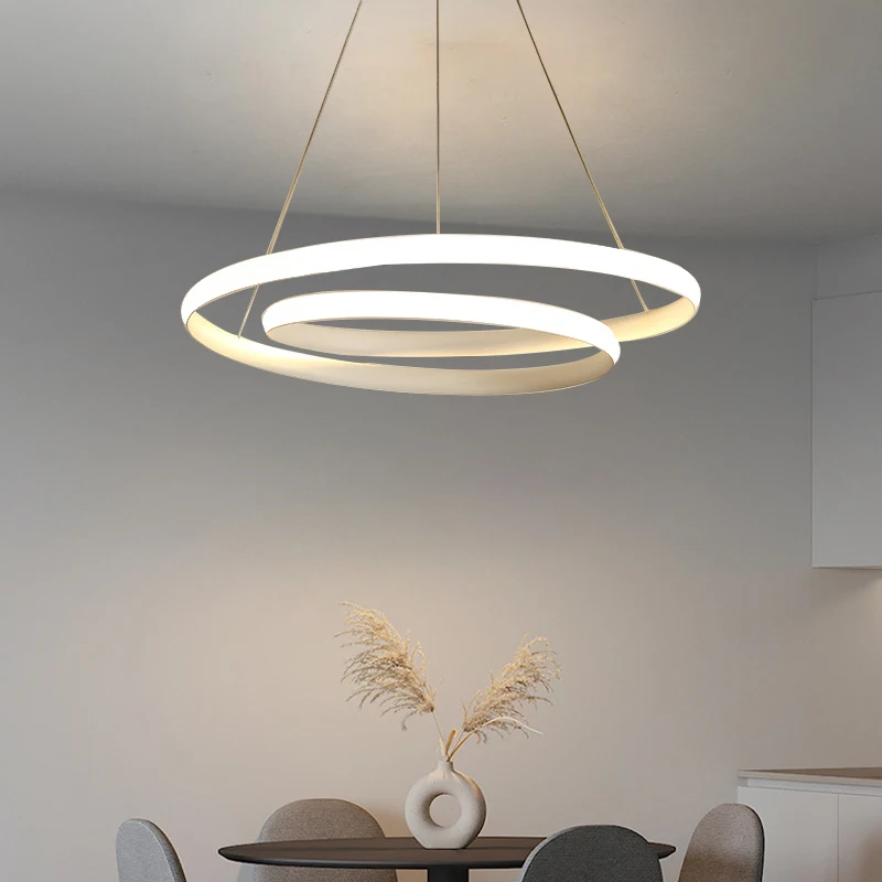 Minimalist Pendant Light Home Decor Fixtures White Light/warm Light Pendant Lamp Nordic Hanging Lamp For Living Room Bedroom