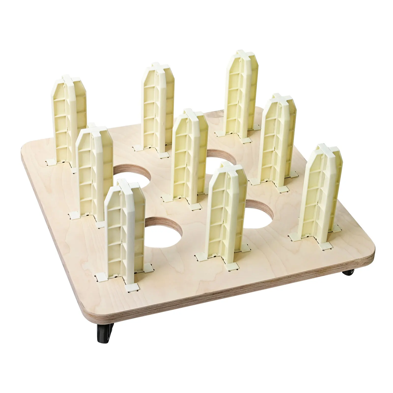 

4-колесный инструмент для тонировки окон автомобиля, держатель для рулона виниловой пленки