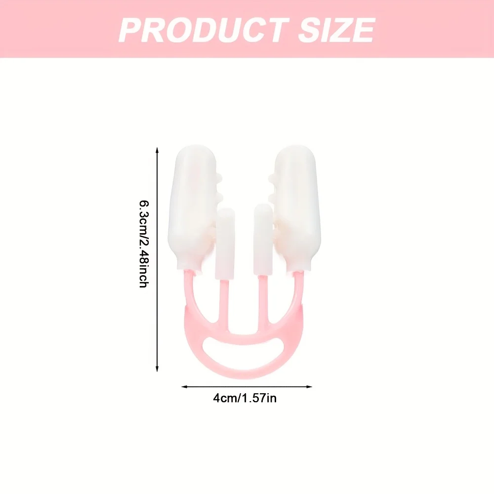Pince-nez en Silicone réutilisable, doux et confortable, outil de beauté du nez quotidien pour hommes et femmes, accessoire de soins du visage Portable, cadeau à usage domestique