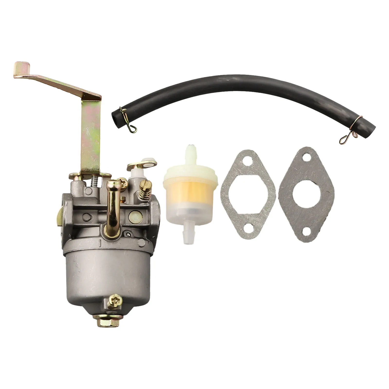 Carburetor Carburetor Gasket Fuel Filter Hose Set for Chicago Electric Storm Cat 63CC 2HP Quick Installation Carburetor