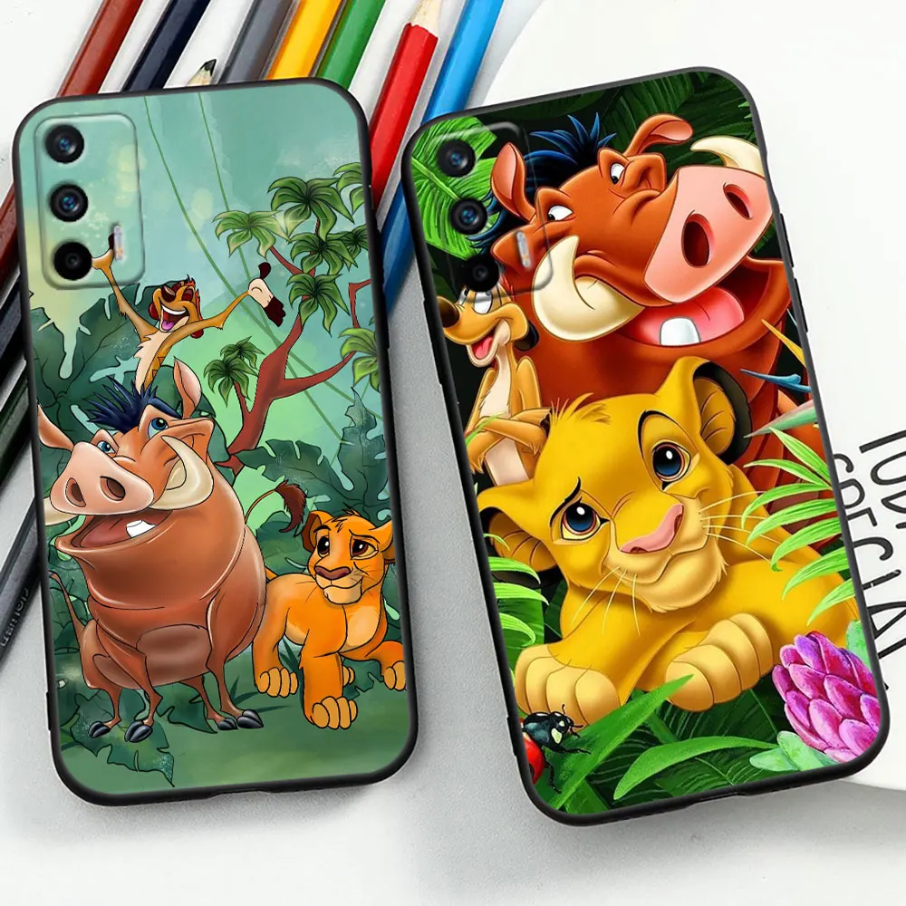 The Lion King Hakuna Matata Case For Realme C55 C53 C35 C33 C31 C30 C21Y C21 C20 C15 C12 C11 Narzo 50 50I 50A GT Neo 2 Pro Cover