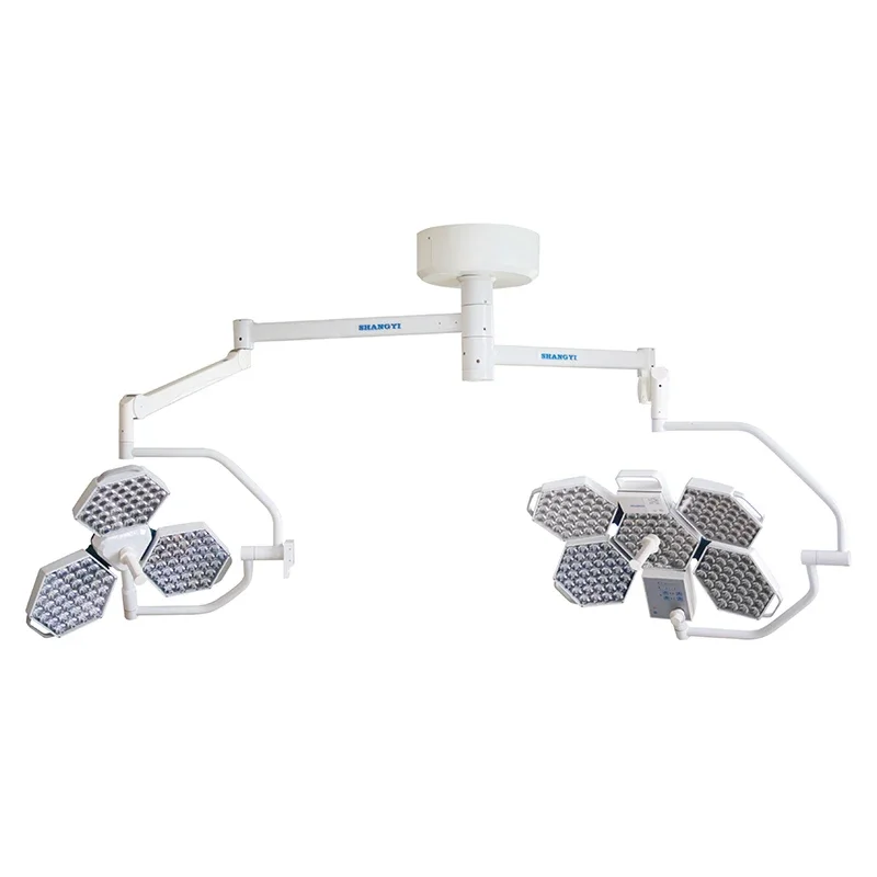 Shanghai HFMED medical supplier  Double Dome Shadowless Surgery Led Ceiling surgical ot light price