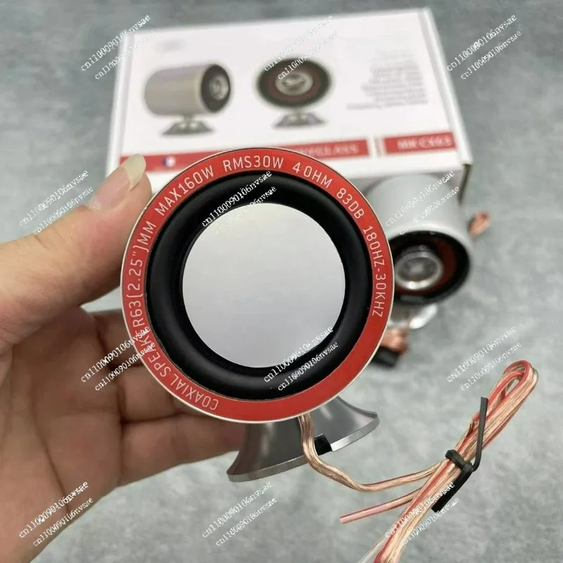 

Car audio dashboard lossless installation of 3-inch medium and treble speakers with its own base