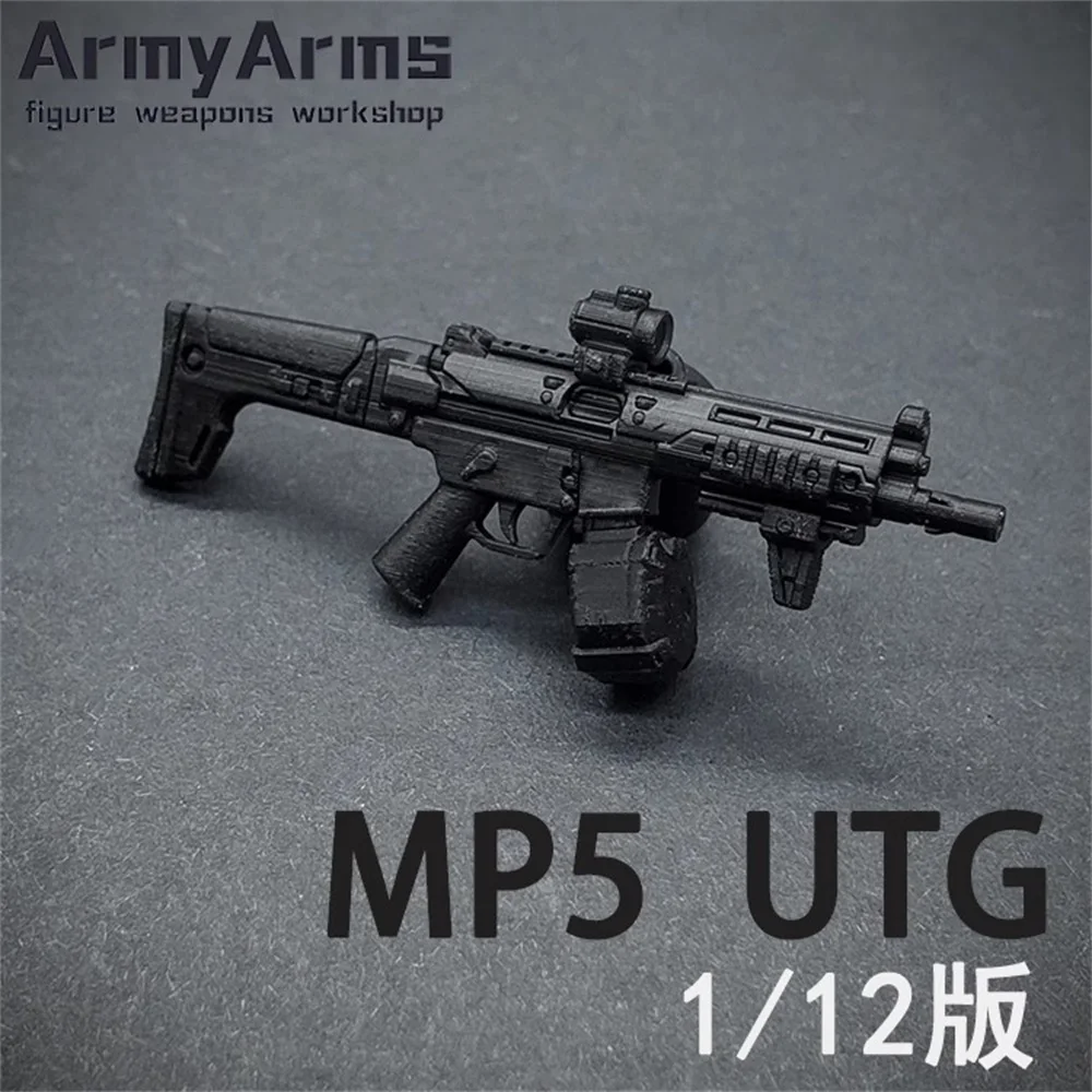 Snail ArmyArms 1/12 Doll Soldier Toy About 4.5cm MP5 UTG Submachine Gun Not Launch Equipment Gift Model In Stock view 2