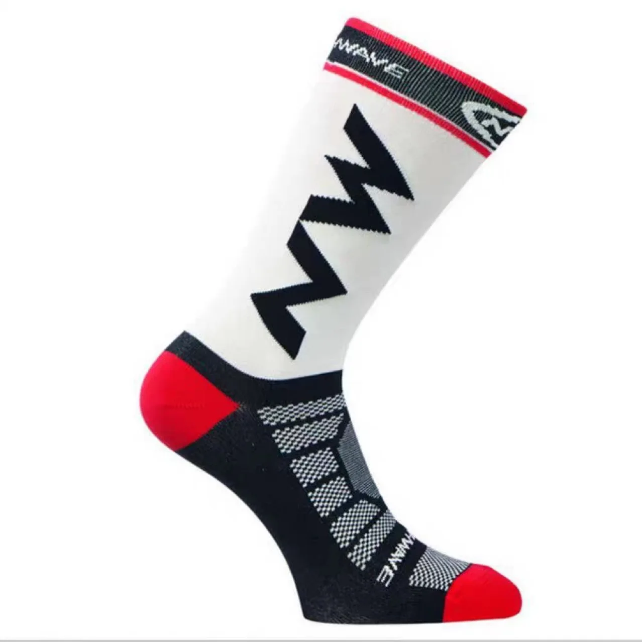 3 Paar Fahrradsocken, Outdoor-Sportsocken, Herren und Damen, Laufen, atmungsaktiv, schweißabsorbierend, für Mountainbike, schnell trocknend