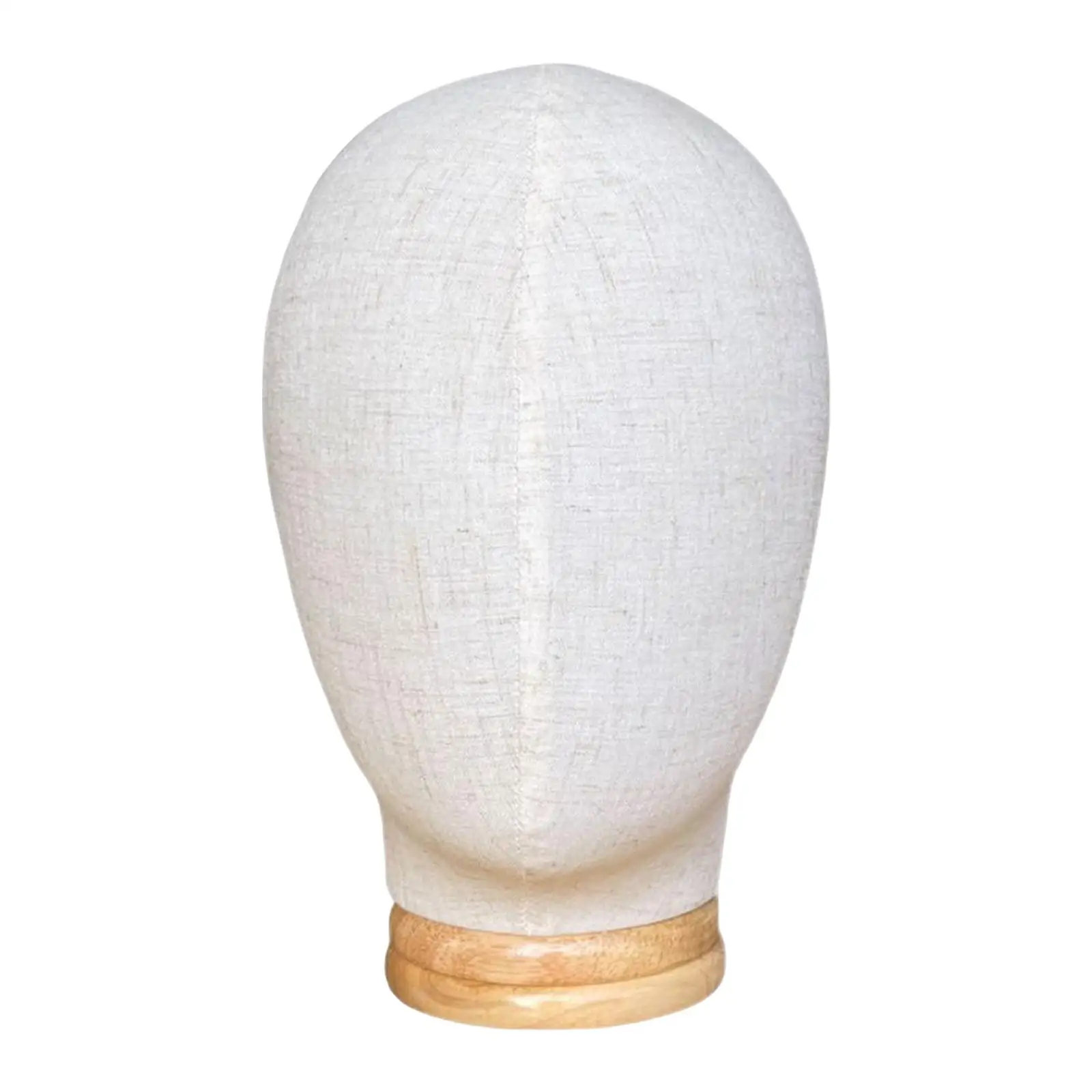 Manikin Head Costume Prop Model Display Holder Cloth Head Model for Shop Headset Home