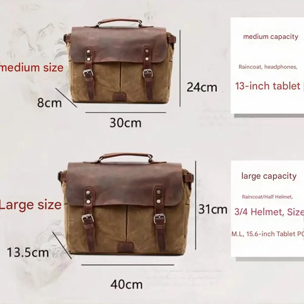 Motorcycle side bag/pouch, motorcycle modification parts, retro car side cover bag/tool ​​bag/tail bag for 450CLC