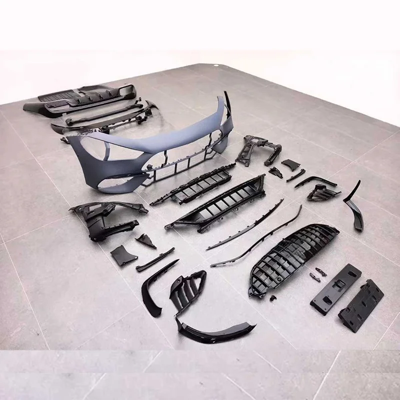 Practical CLE63 Style Bumper Body Kit Exterior Sport Style Universal Fit Car Auto Guard