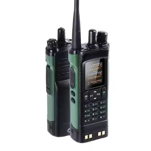 10W Global Positioning System Bidirectional AES256 Encryption AM FM Transmitter Remote Intercom DM32UV Digital Radio