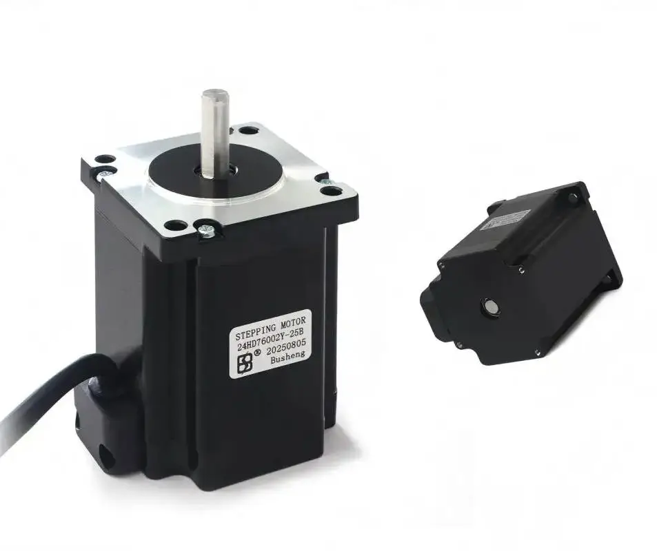 Nema24 ステッピングモーター 24HD76002Y-25B 4.6A 2.4N.m 1.8 度分解能 3D プリンターモニター DIY CNC 彫刻機用