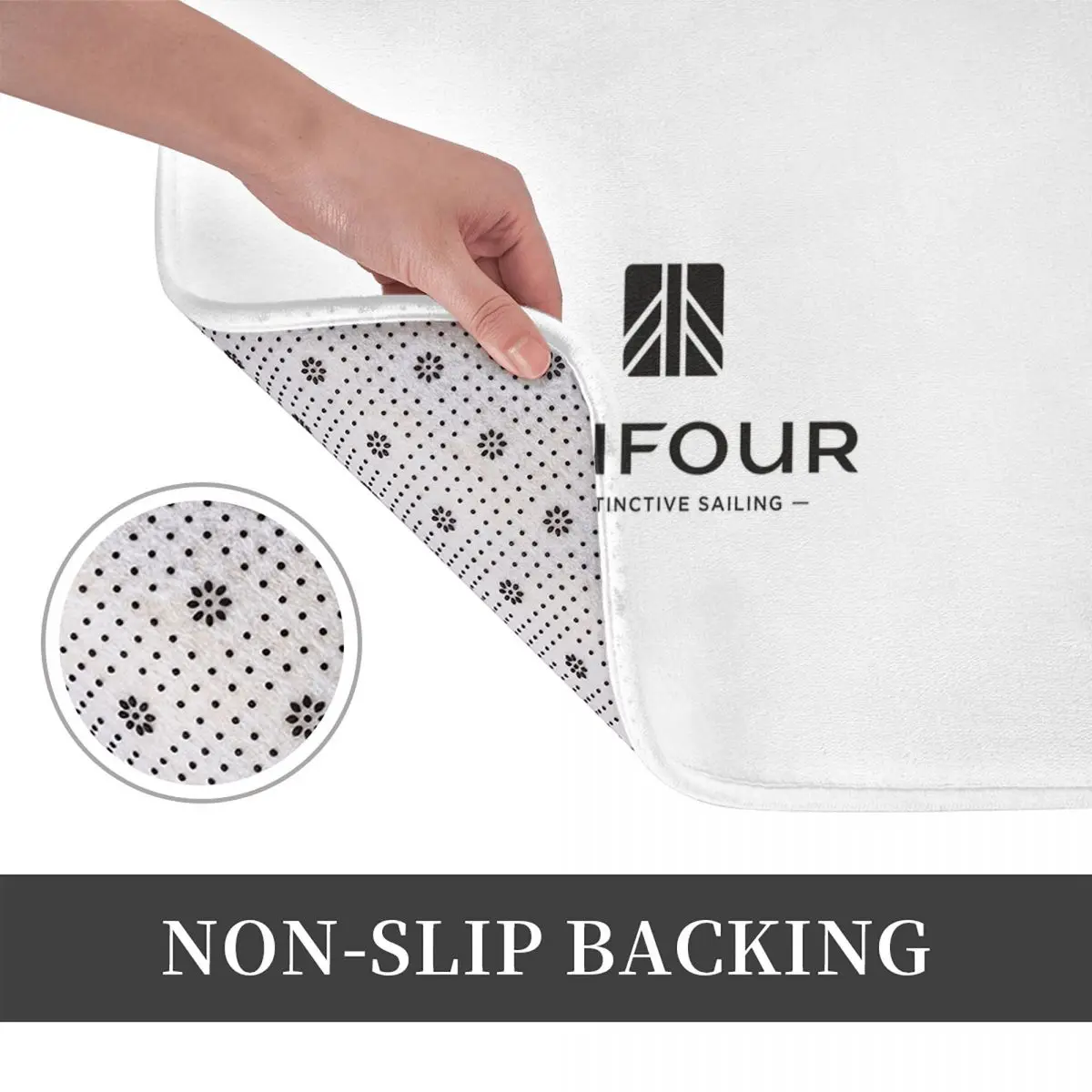 Dufour Yacht Anti-slip Doormat Floor Mat Absorbent Mat Carpet Rug for Kitchen Entrance Home Balcony Footpad Mats