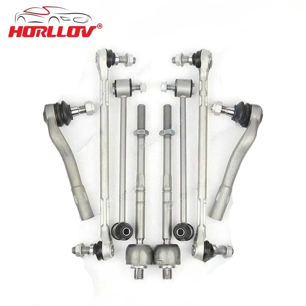 

8PCS Front Control Arm Ball Joint Tie Rod Sway Link Kit for Mercedes-Benz C-class W204 Steering Suspension 2043201789 2043301903