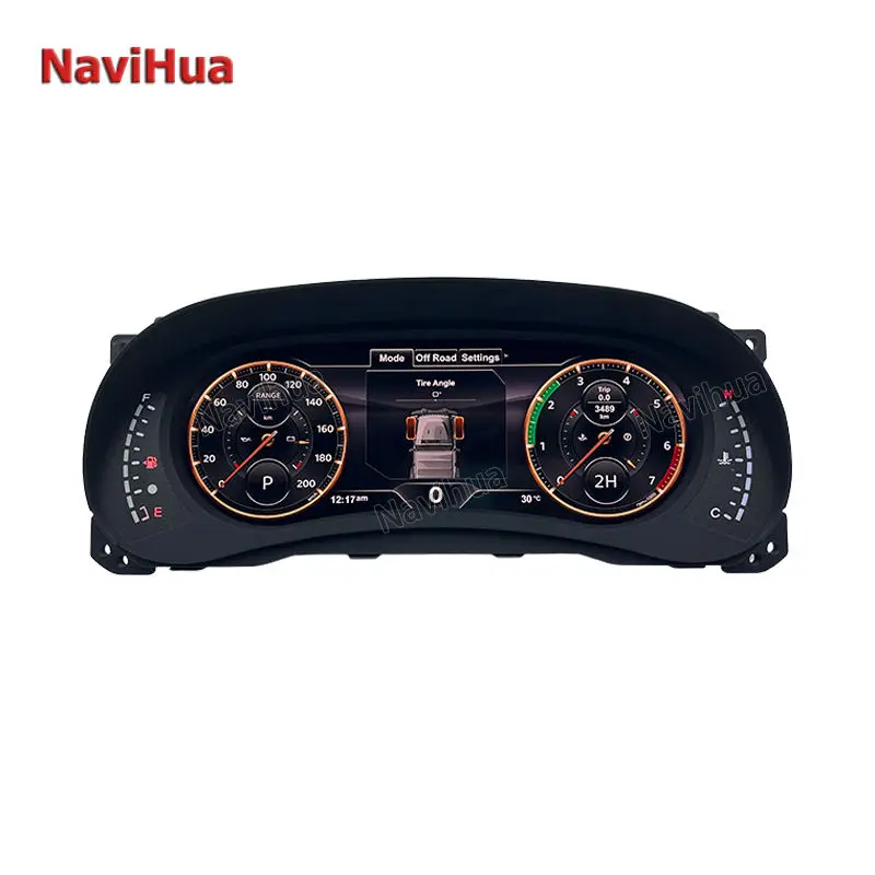 NaviHua 12.3 inch Linux System Instrument Cluster Digital forJeep Wranger 2011-2018 LCD Auto Gauges Dashboard Speedometer