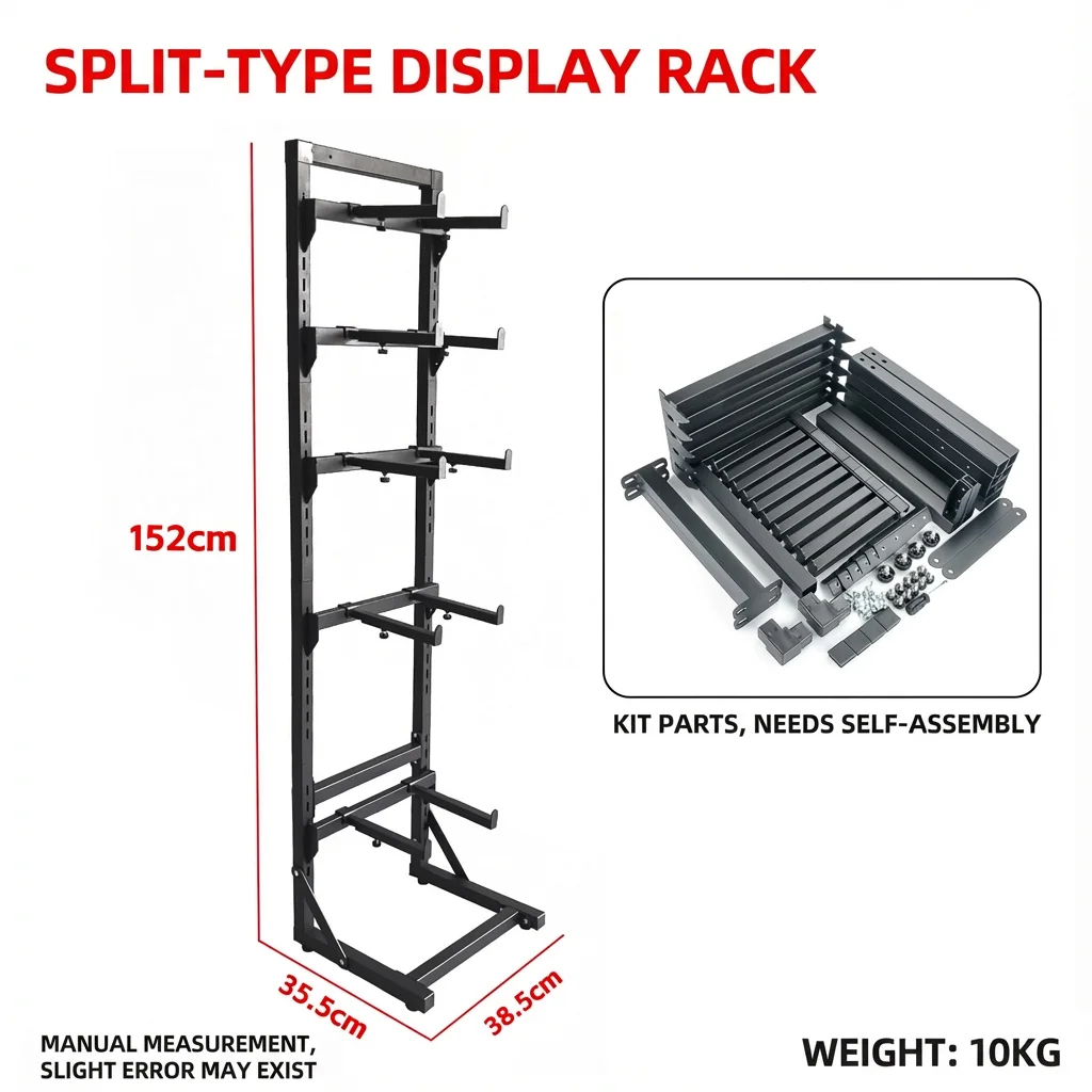 PYFORE Espositore e supporto per auto RC multifunzione - Rack verticale a più livelli per modellini di auto telecomandate