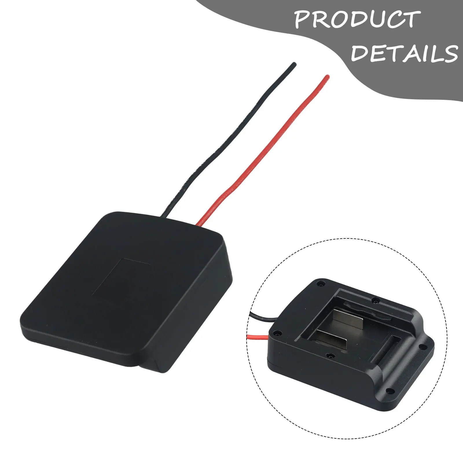 

DIY Battery Cable Connector Output Adapter for Einhell and For Ozito 18V Li Ion Batteries for Custom Power Connection Needs