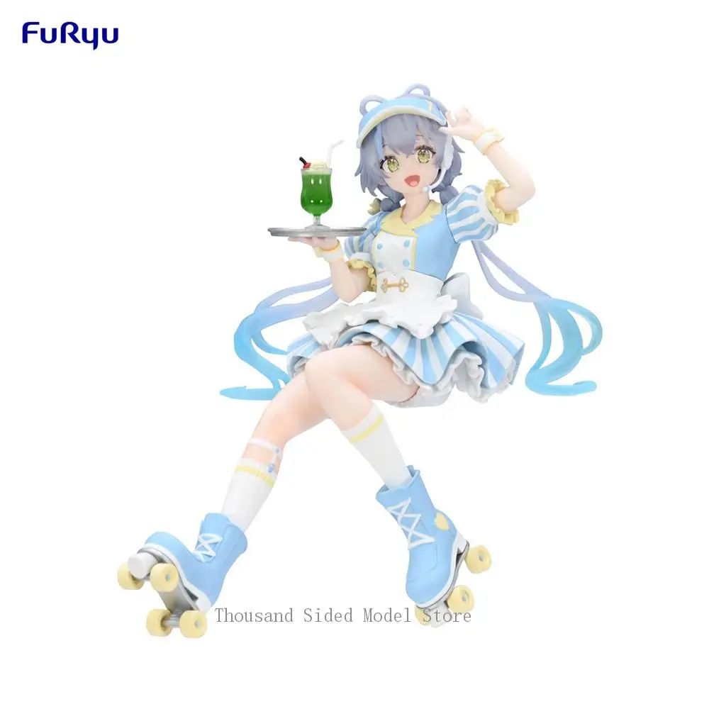 

Original FuRyu Luo Tianyi (Waitress ver.) Noodle Stopper Figure 13Cm Action Figure PVC Model Collectible Toys Birthday Gift