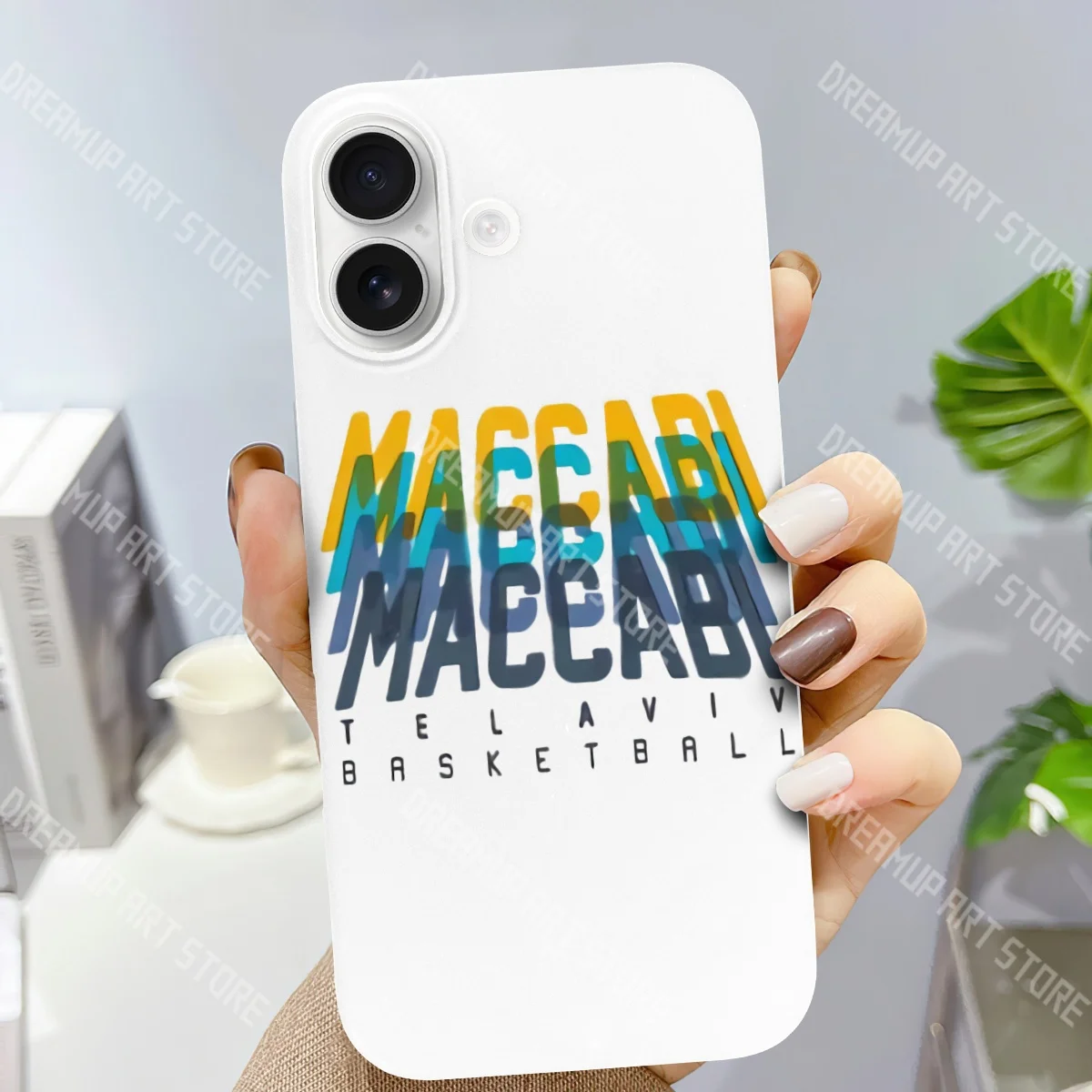 Maccabi Tel Aviv BC Case for iPhone 17 16 15 14 11 Pro Max 13 12  Air Mini XR XS X 8 7 6 6S Plus Soft Silicone Shockproof Cover