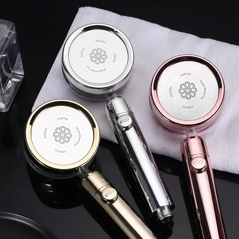 

Насадка для душа высокого давления, ручной турбо-вентилятор для душа, настенная экономичная дождевая насадка для душа высокого давления для ванной комнаты, 1 шт.