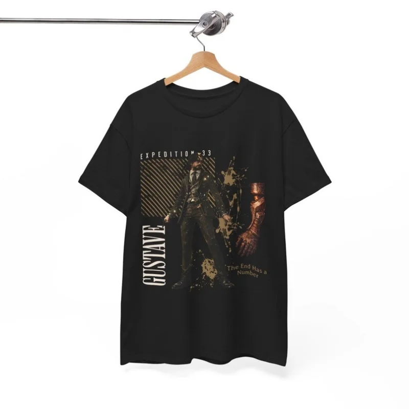 

0427 Clair Obscur Expedition 33 Gift for gamer 100% cotton printed tee Short Sleeve Graphic T-Shirt All size tops S-6XL