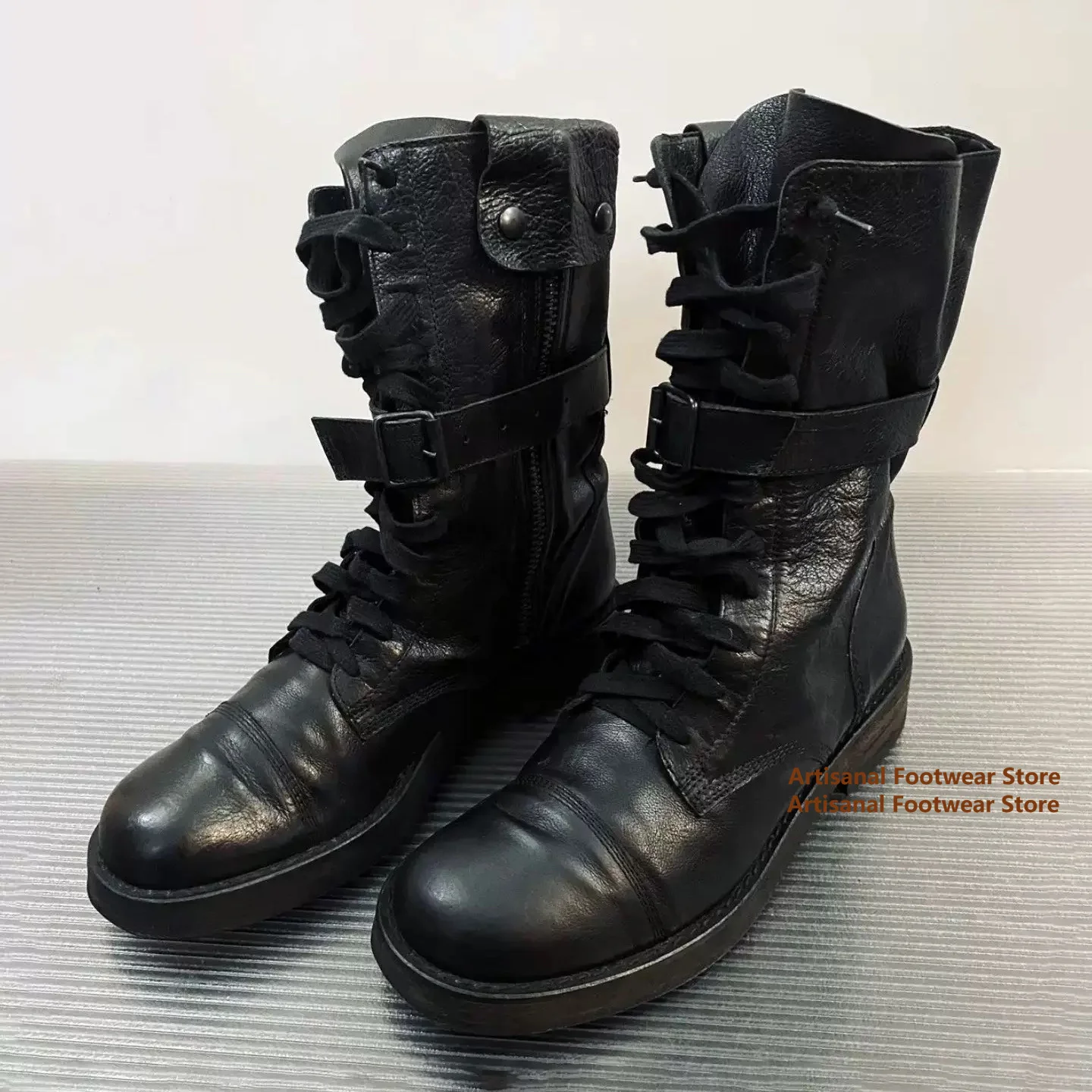 Sepatu Bot Pria Kulit Hitam Se - Chelsea Boots Men ulasan dan harga