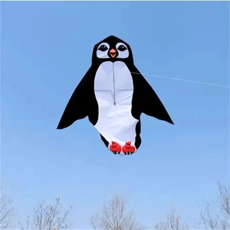 free shipping swaying penguin kite for adults kites cartoon kites factory professional wind kites sports play outdoor games fun