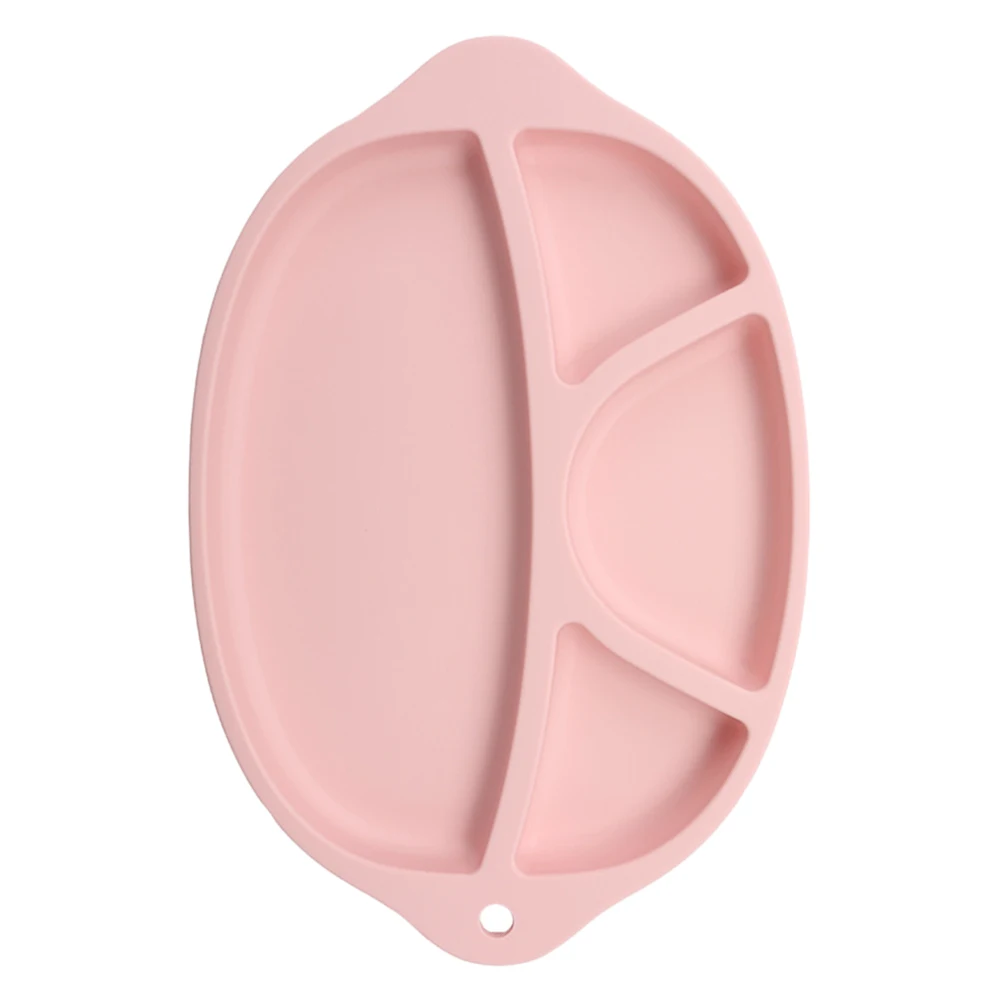 จานซิลิโคนสำหรับเด็กเกรดอาหาร - แผ่นรองซิลิโคนกันลื่นสำหรับเด็กวัยหัดเดิน ถาดวางอาหารสำหรับจัดระเบียบขนมและอาหาร