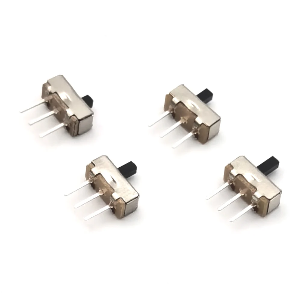 SS12D00 2/3/4/5mm Mini Slide Switch 3 Pin 1P2T 2 Position Interruptor ON-OFF Toggle Switch DIP Panel Mount For Arduino PCB DIY