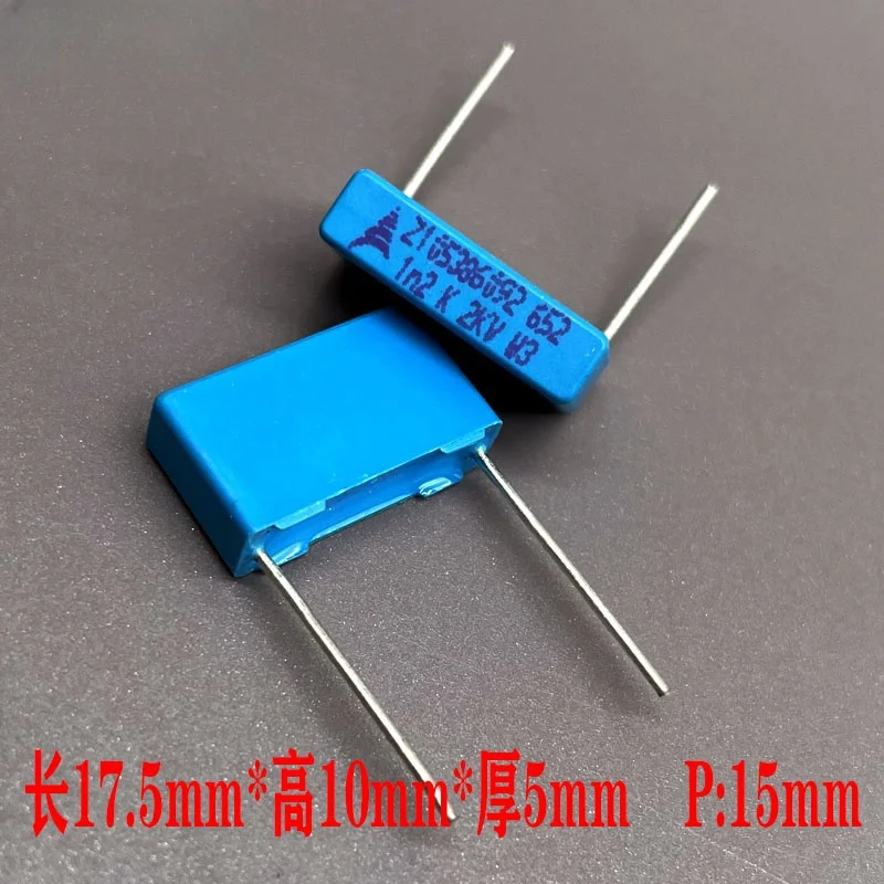 10PCS original EPCOS Siemens MKP 1n2 122 generation 102 1000pf 1nf 2000v 2kv safety capacitor