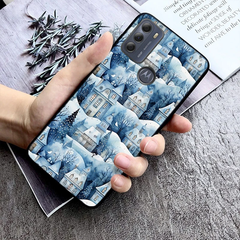 

Phone Case For Moto G85 G55 G05 G14 G75 G31 G50 G10 G20 G30 G60 G13 G32 G84 G54 G53 G72 G24 Power Christmas Ball Tree