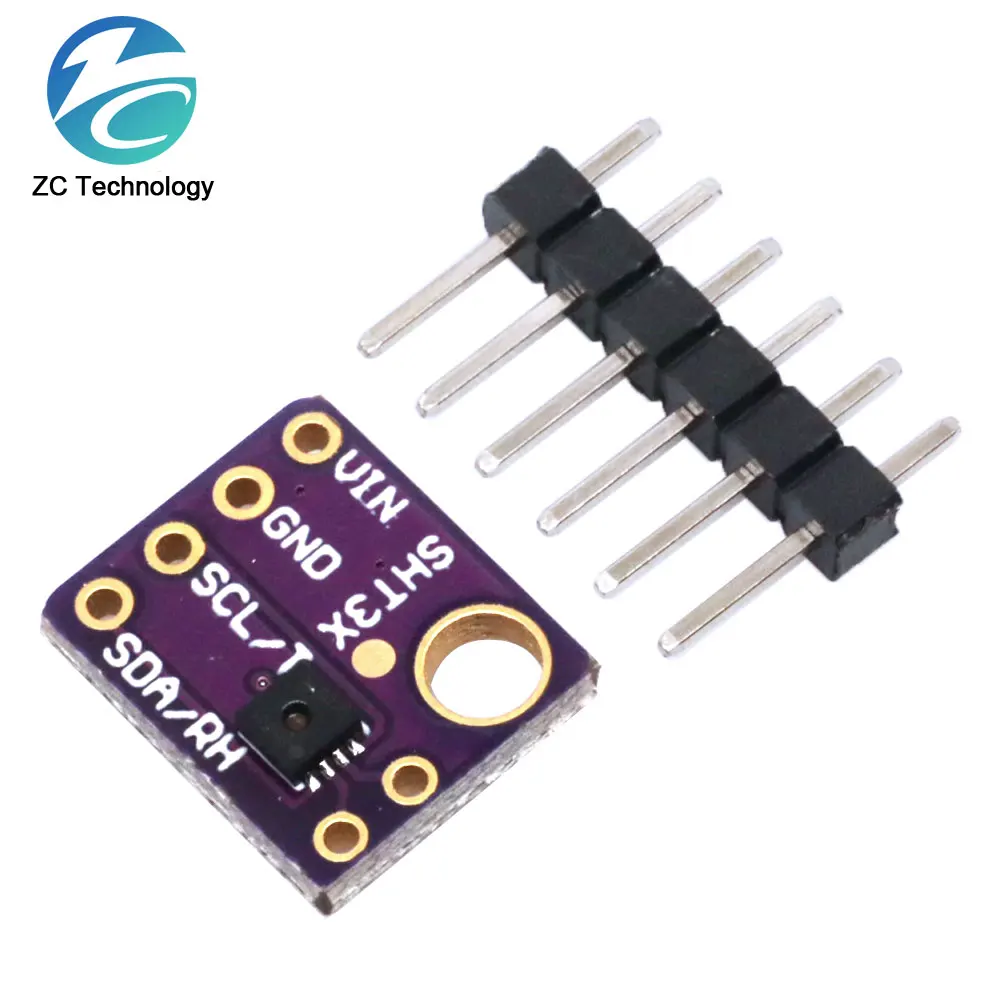 SHT30 I2C Antarmuka SHT31 Digital Output Suhu 3V 5V SHT31-D Kelembaban Sensor Modul Akurasi Breakout Cuaca UNTUK Arduino