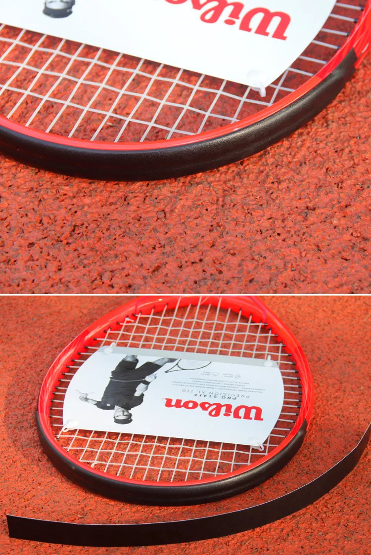 Wilson Racket Saver Tennis Racket Protector Anti-bump Frame Sticker WRZ522800 1M