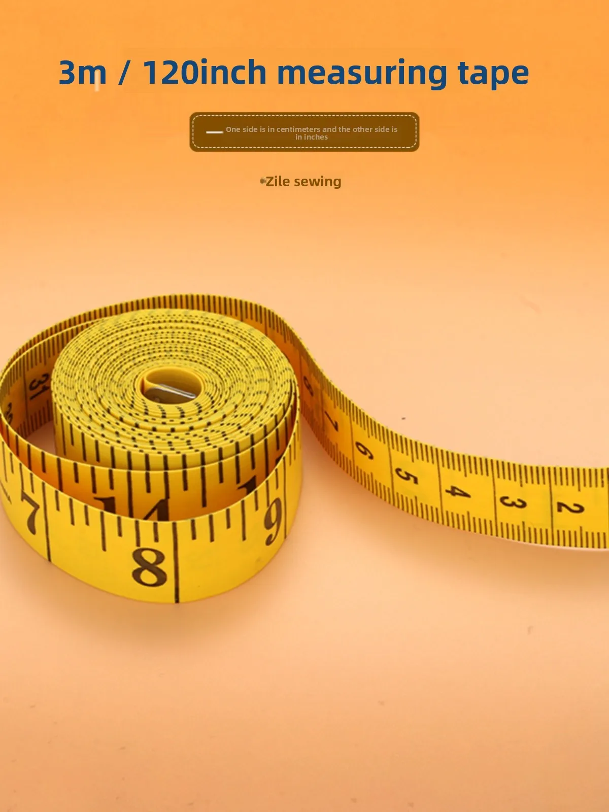 

3 Meter Tailoring Tape Measure Clothing Measurement Tool Feet Inches Centimeter Soft Ruler Fabric Cutting Long Tape